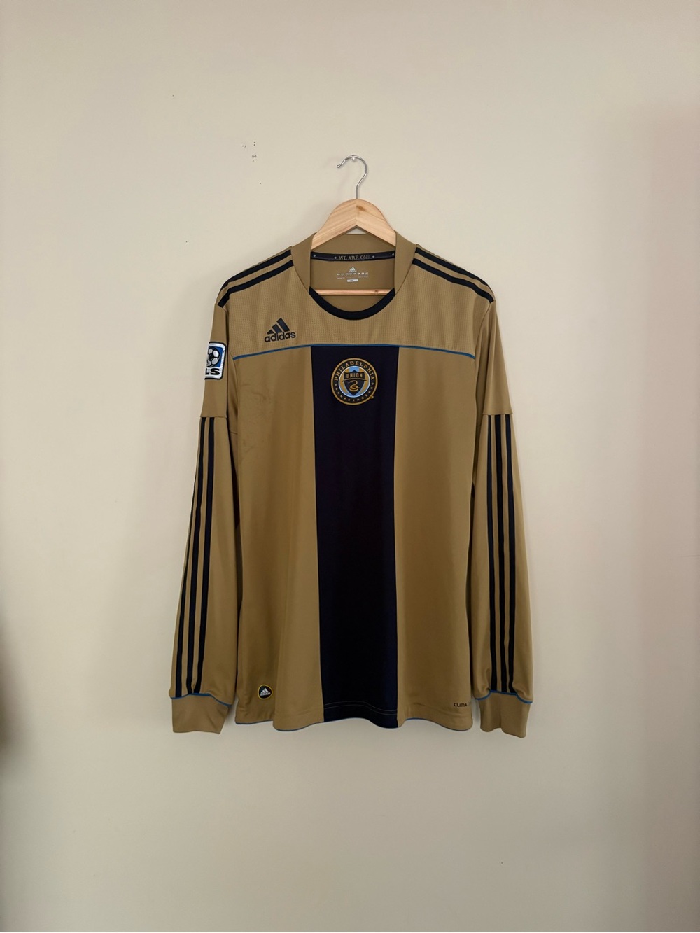 Philadelphia Union Jersey Long-Sleeve Adidas Soccer Jersey 10/11 third kit